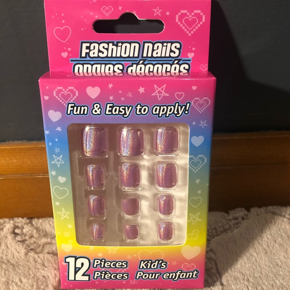 💅🏻MAKE OFFER💅🏻Kid’s Fashion Pre-glued NAILS! - Picture 4 of 7